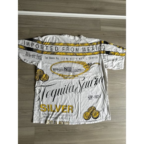 VINTAGE‎ Men’s Sauza Tequila T-shirt - Size Large - Imported From Mexico VTG - Picture 6 of 6
